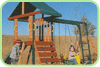 Eldorado Plum Wooden Play Centre