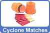 Cyclone Matches from UK Camping