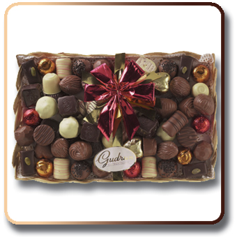 Gudrun Chocolate Assortment Basket 1kg Main img alt