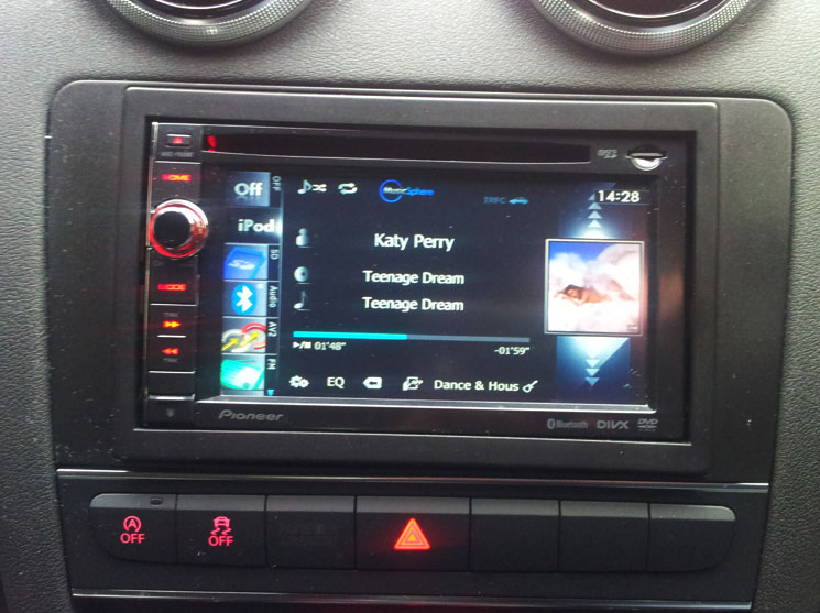 Pioneer AVIC-F930BT Audi S/Line
