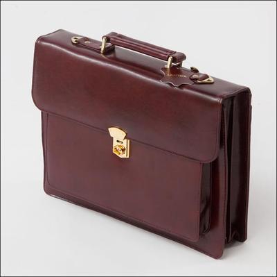 Burgundy Leather Folio