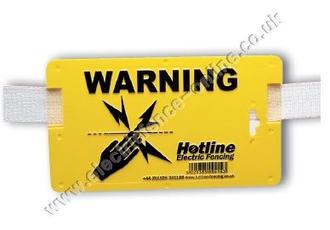 Electric Fence Warning Sign