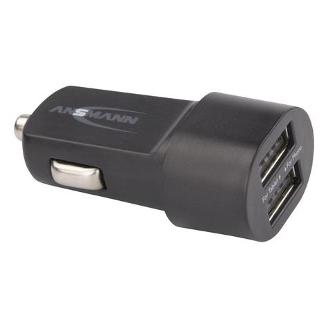 Ansmann Dual USB Car Charger 3.1A