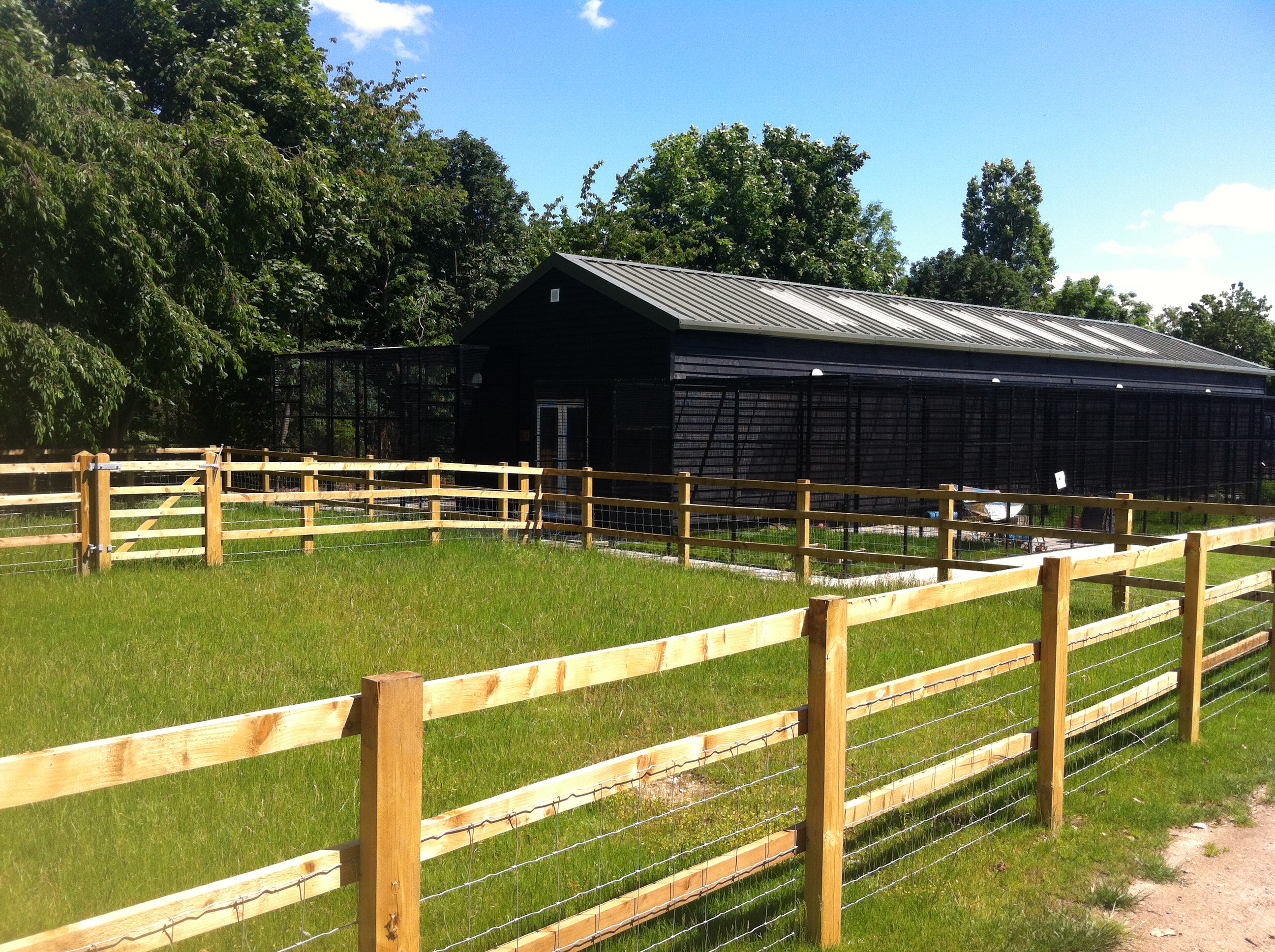 Post and Rail Animal Enclosures