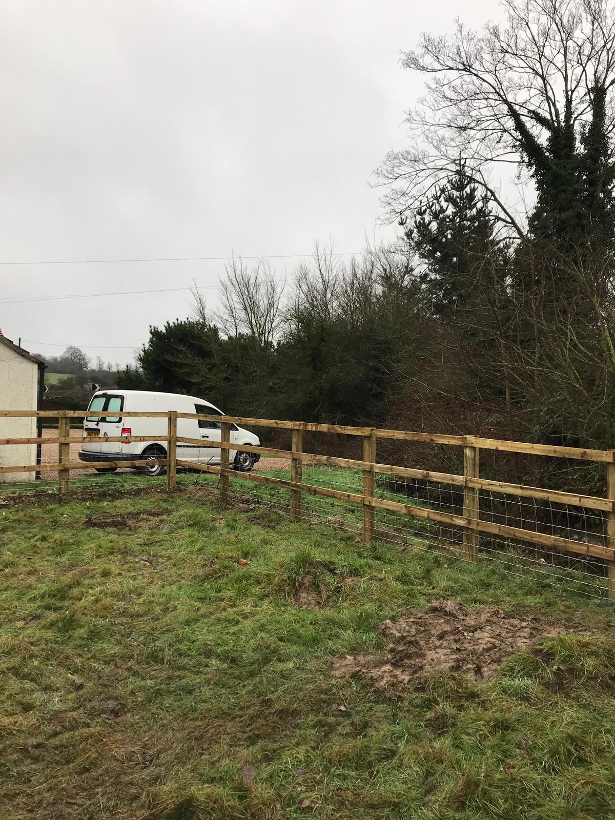 Post and Rail Fencing Essex and Hertfordshire