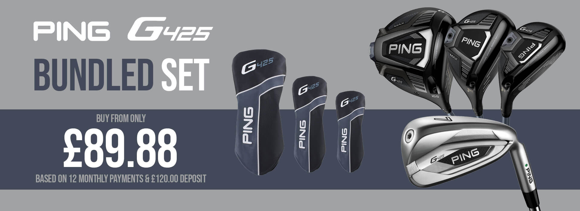 Ping G425 Max Package Set Banner