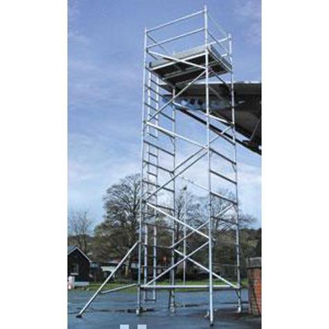 Scaffold Tower Lyte SW1847 Helix Aluminium 0.85m x 1.80m x 4.70m