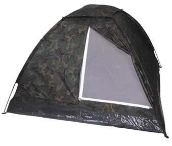 Woodland Camo Iglu Tent, Miltec Brand 2 Person Dome tent