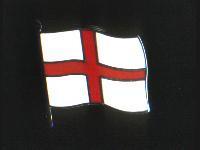 St Georges Flag Pin Badge