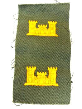 US Army Engineers Cloth Sew on Badge