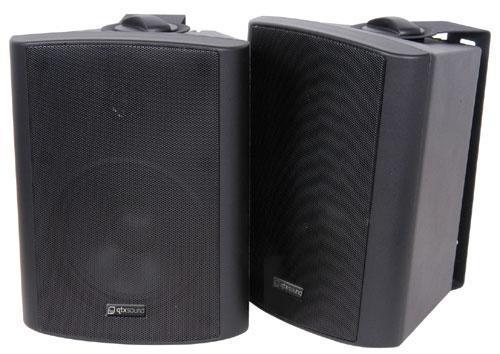 QTX 45W Stereo Background Speakers 5.25" (Pair)