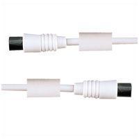 Noise Filtered Coaxial Plug To Socket Lead