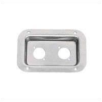 Dish Punched For 2 Unified XLR Sockets <b>Various Colours</b>