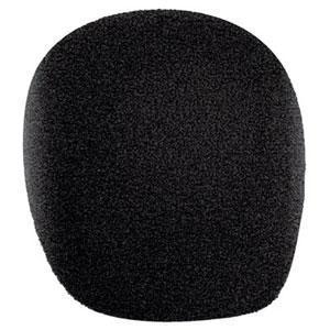 Black 22mm Foam Microphone Windshield