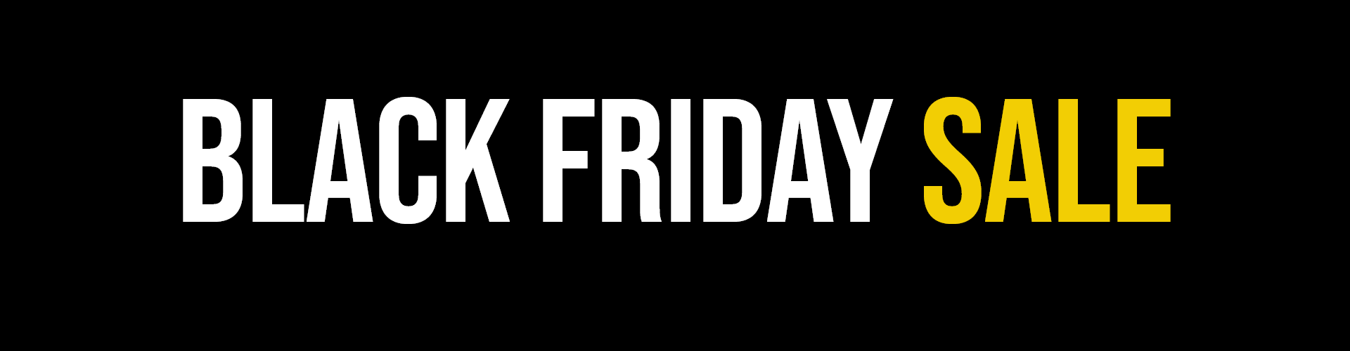 Black Friday Sale Banner