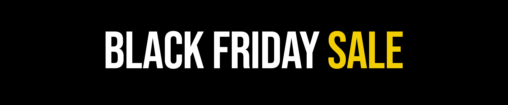 Black Friday Banner
