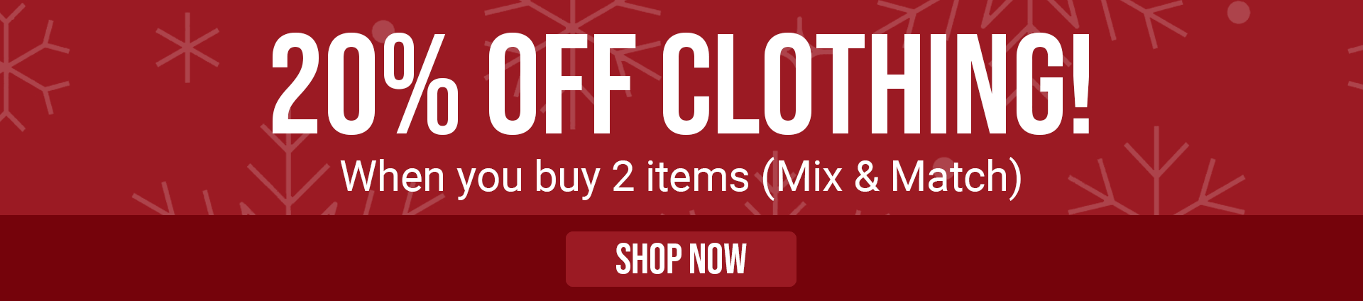 Black Friday Clothing Banner