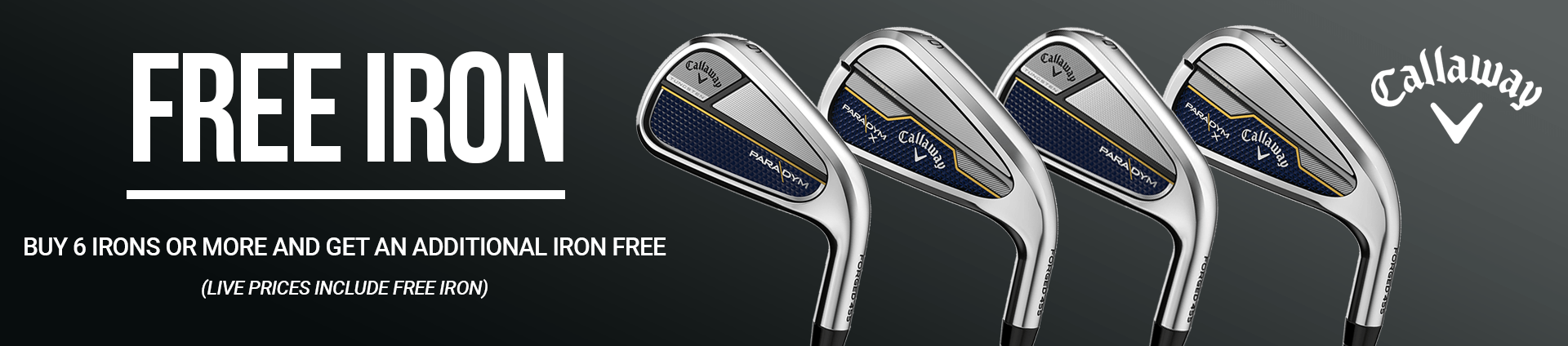 Callaway Paradym Irons Ogee