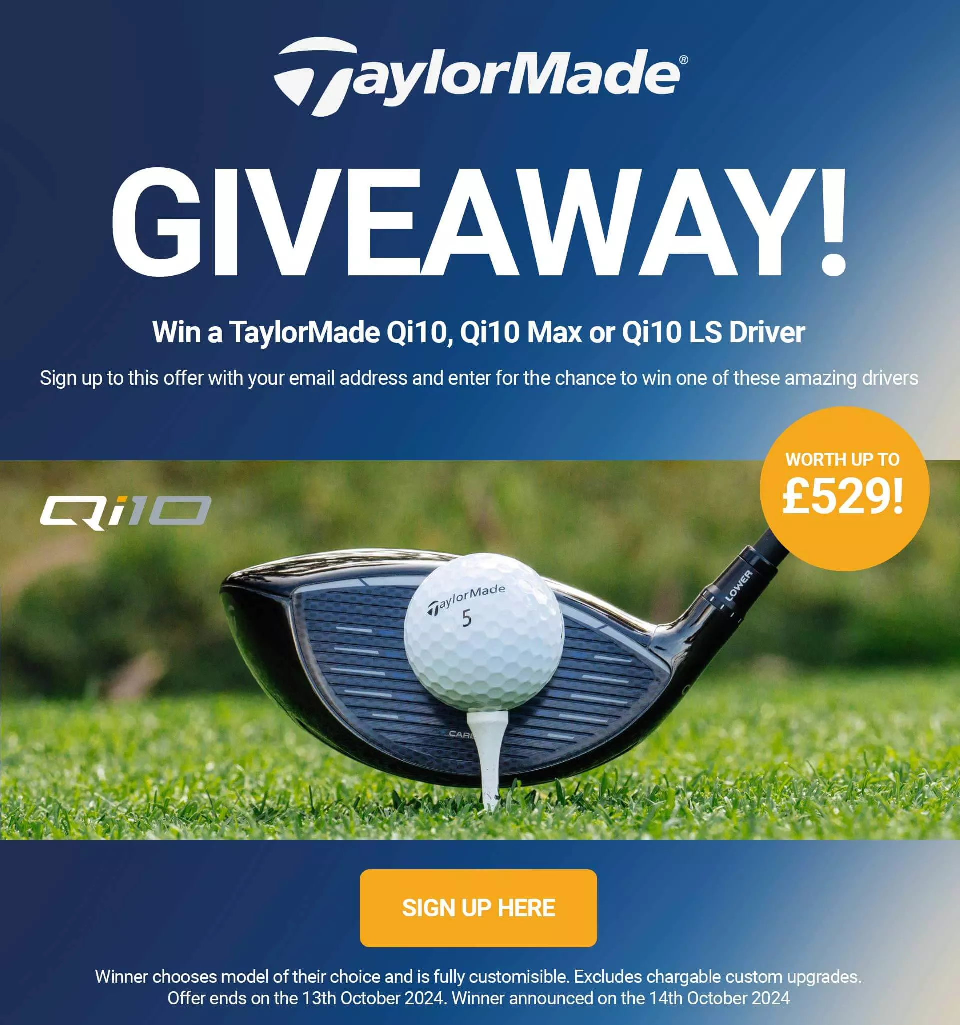 TaylorMade Qi10 Driver Giveaway